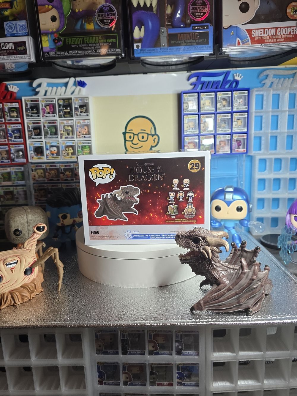 Funko Vermithor Dragon Figure - Brown and Cream - Picture 6 of 9
